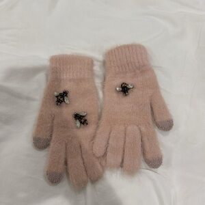 COPY - Pink Anthropologie gloves